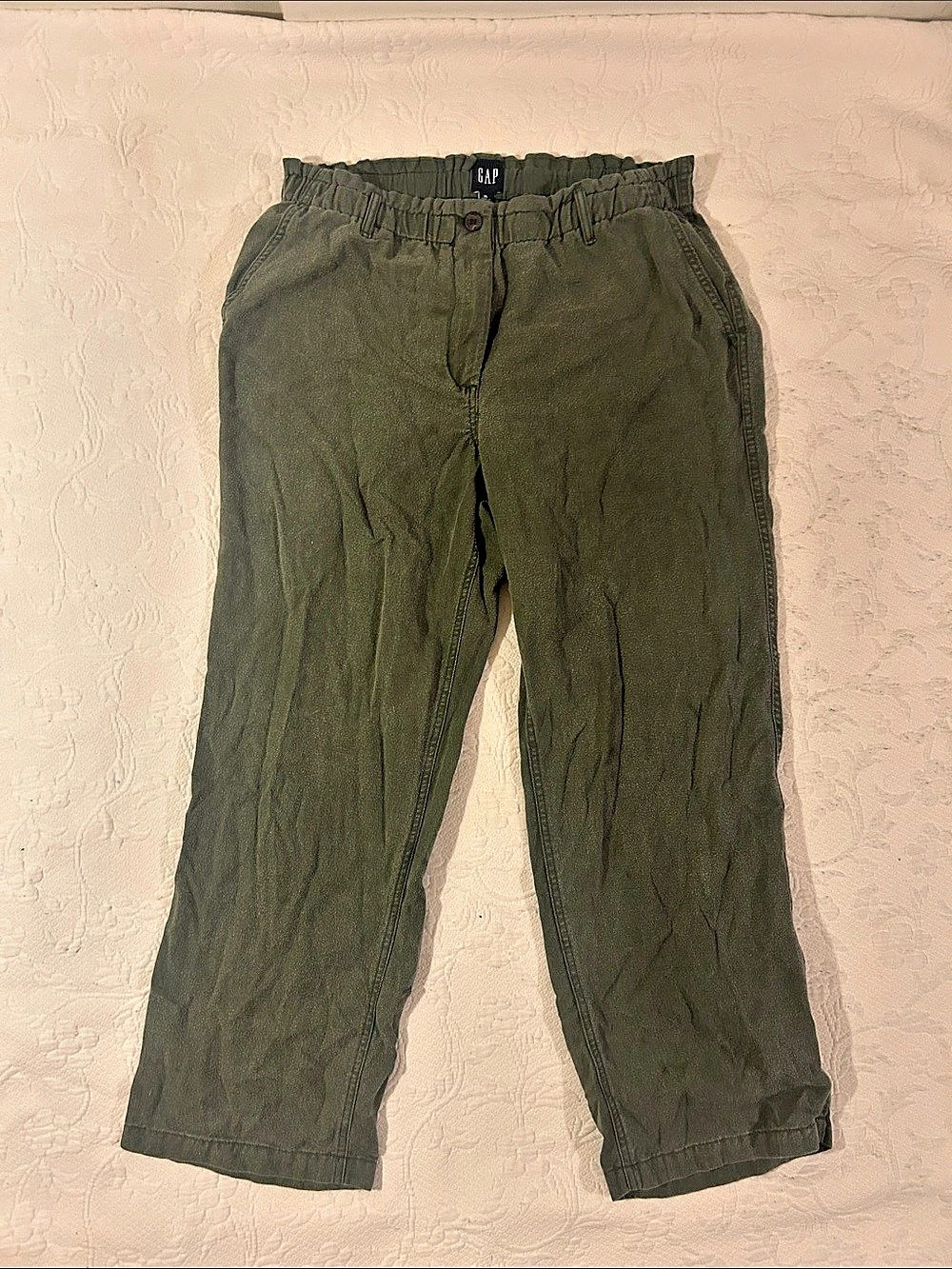 Gap Easy Twill Pull-On Pant Green XL
